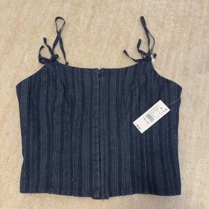 PacSun Cropped Bustier Top